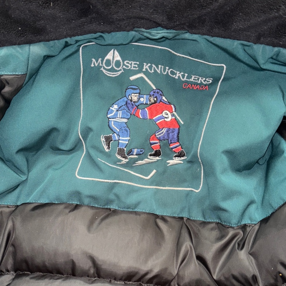 Teal Winter Jacket with Fur Trim